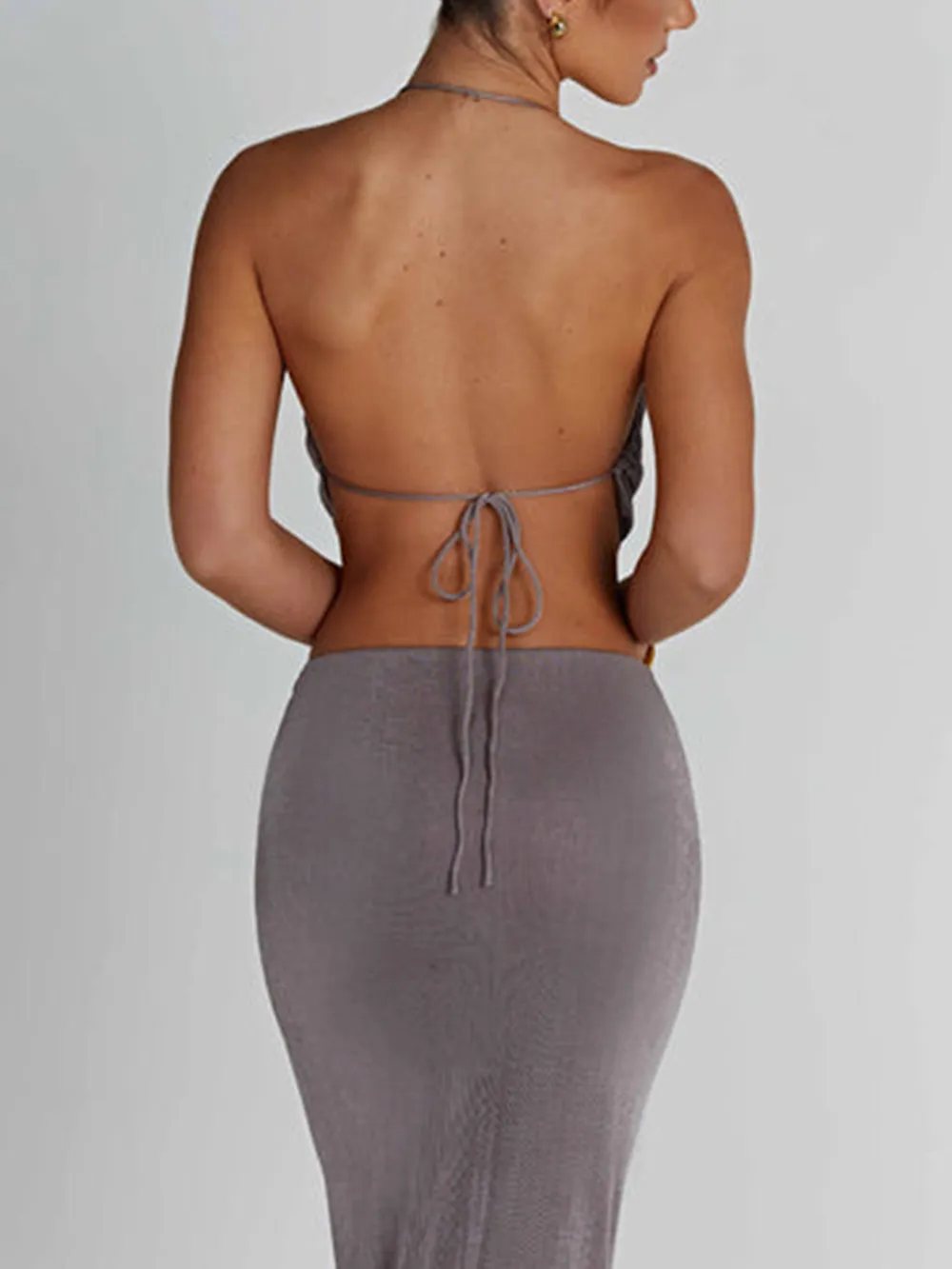 Gorgeous Glowy Draped Set