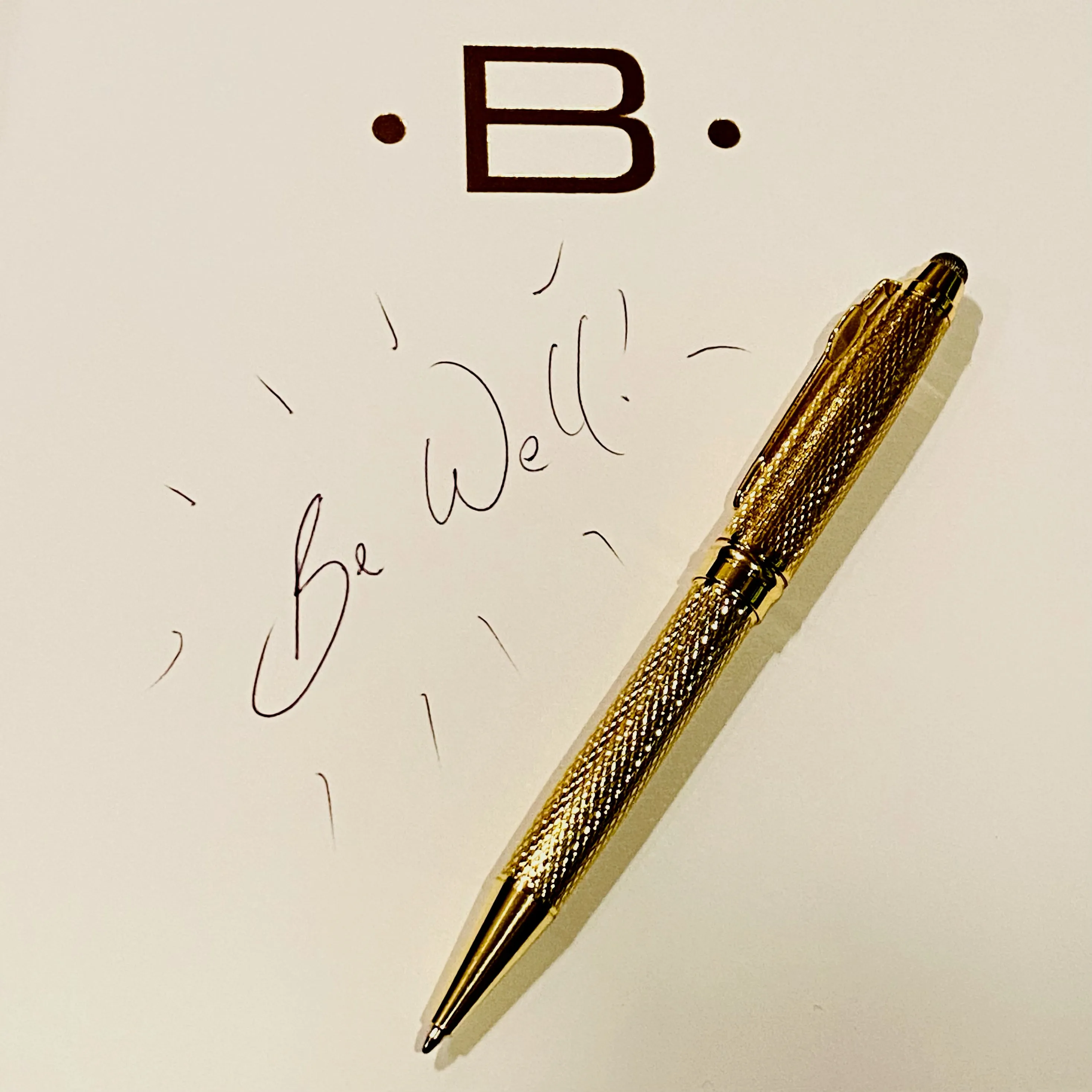 Gorgeous Gold Stylus And Pen Combo