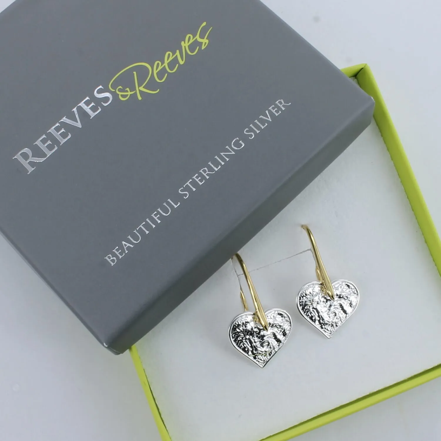 Gorgeous Heart Drop Earrings