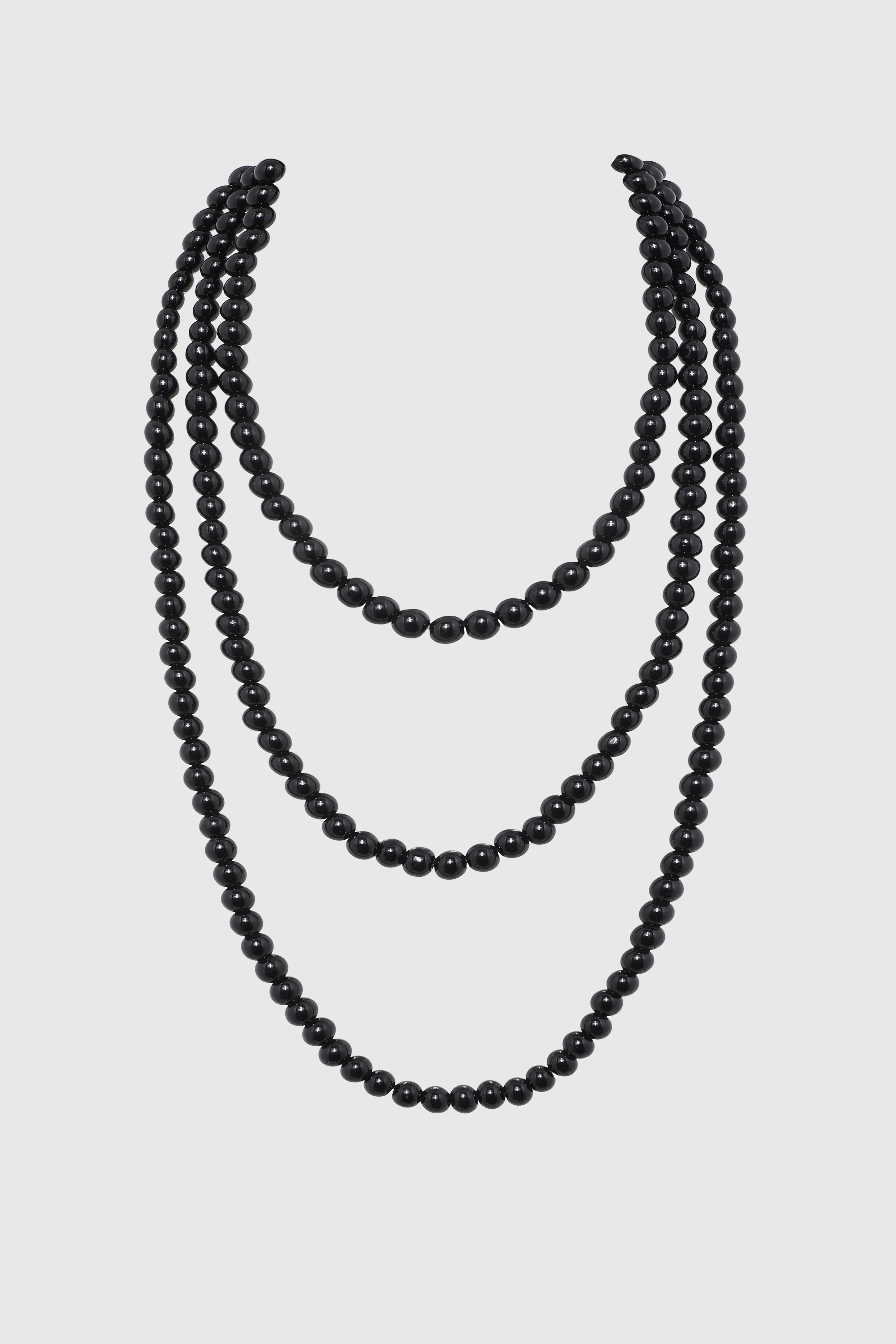 Gorgeous Long Faux Pearl Necklace