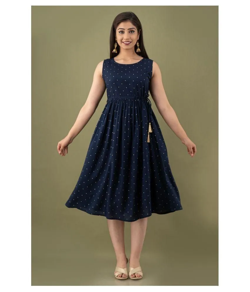 Gorgeous Printed Rayon Kurti For Women