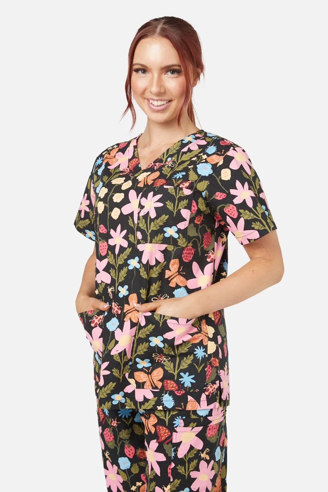 Gorgeous Spring Scrub Set