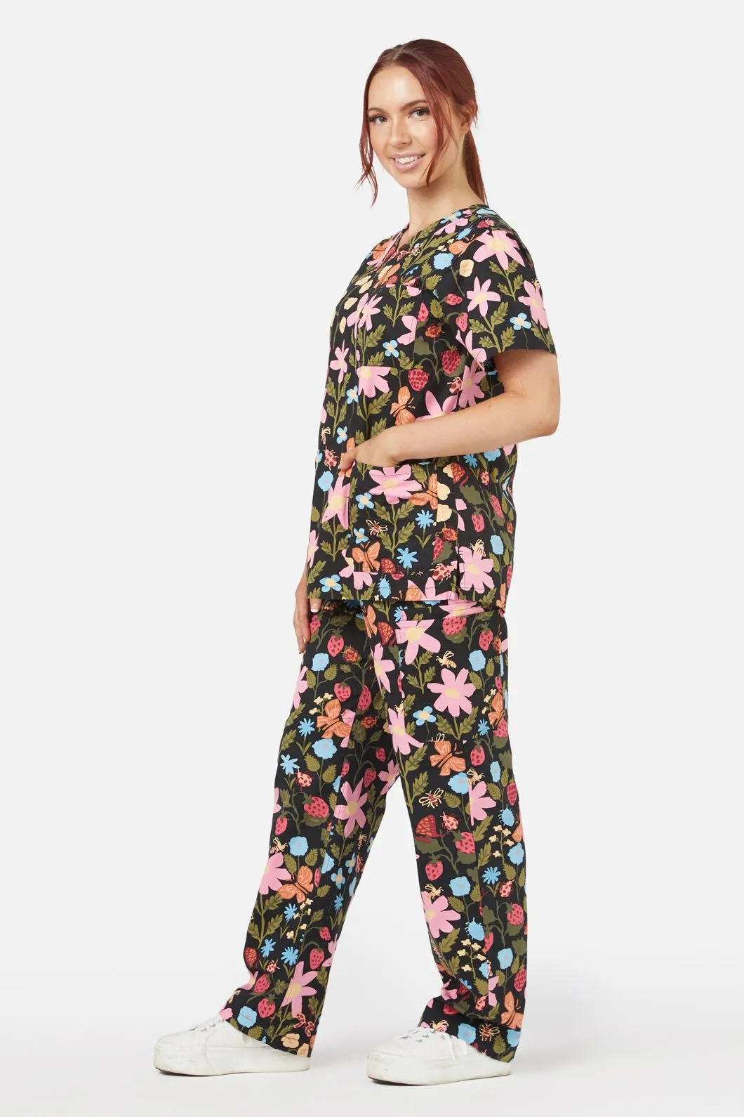 Gorgeous Spring Scrub Set