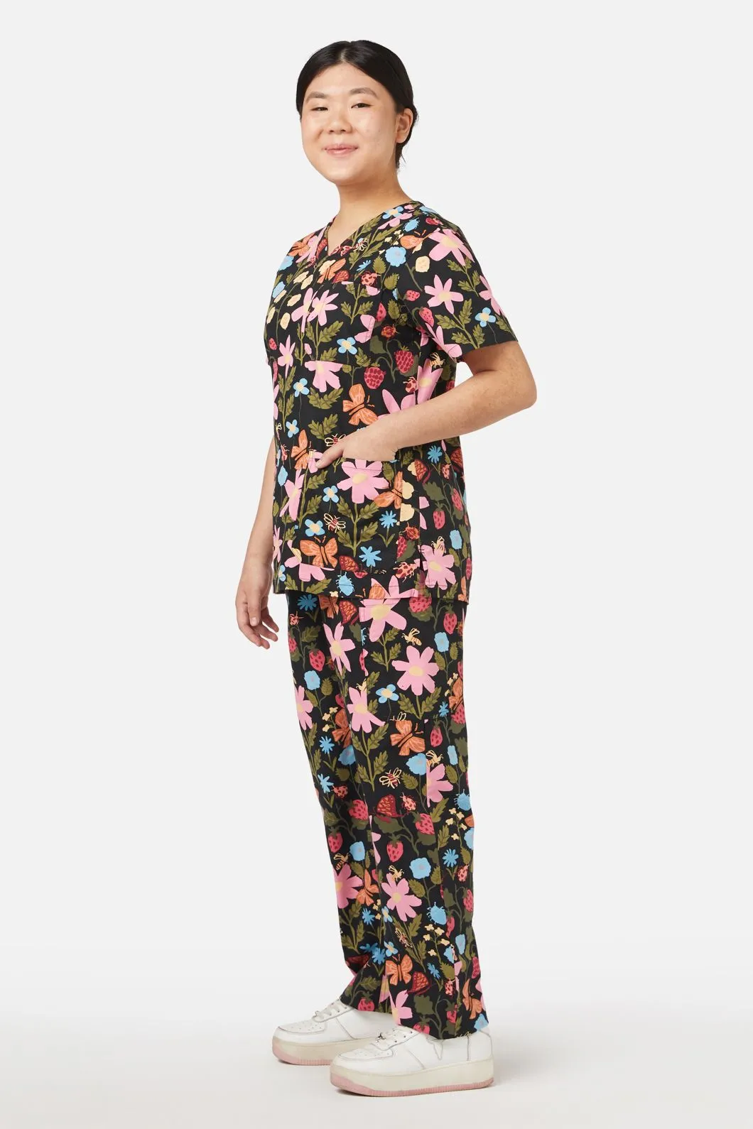 Gorgeous Spring Scrub Set