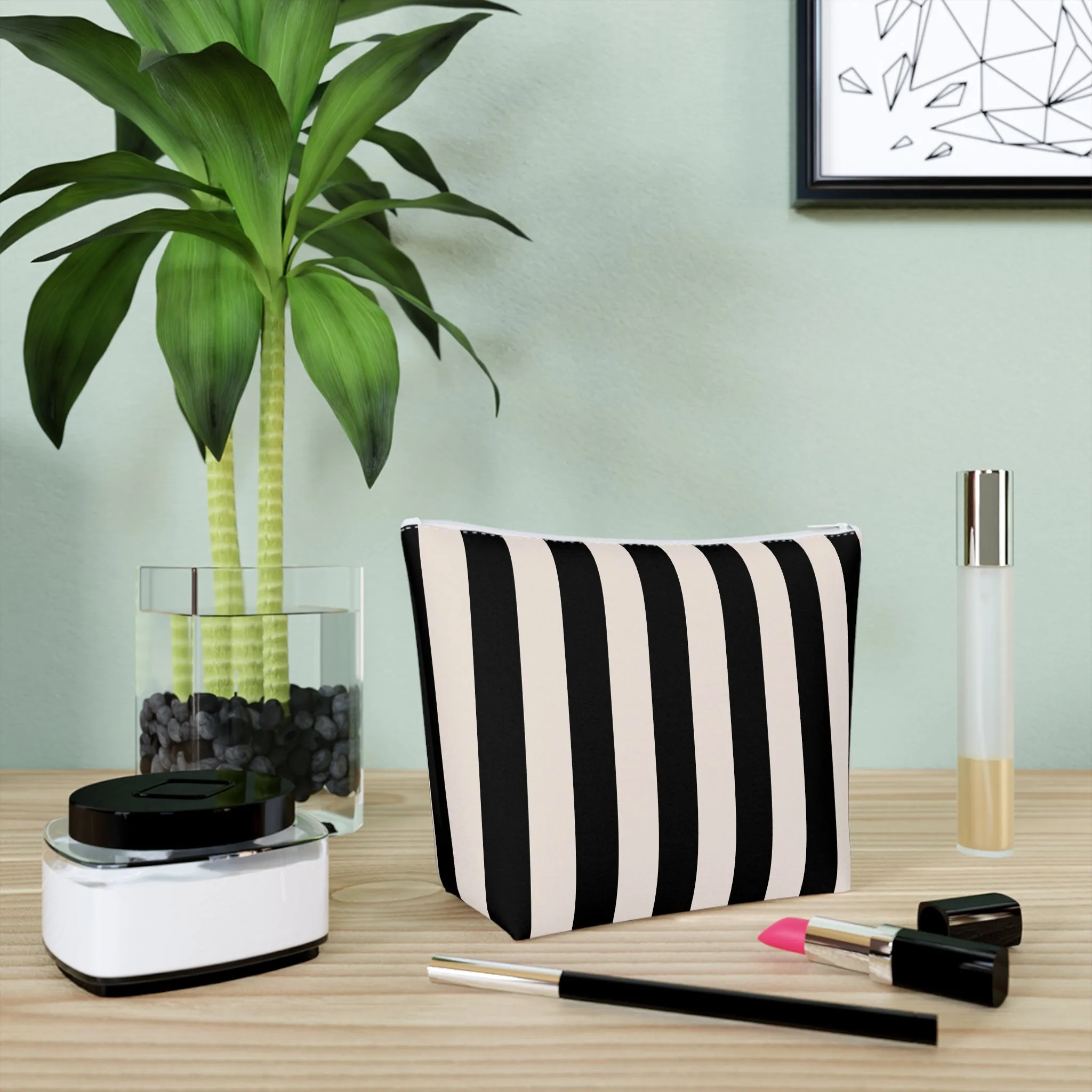 Humbug Candy Stripe Cosmetic Bag