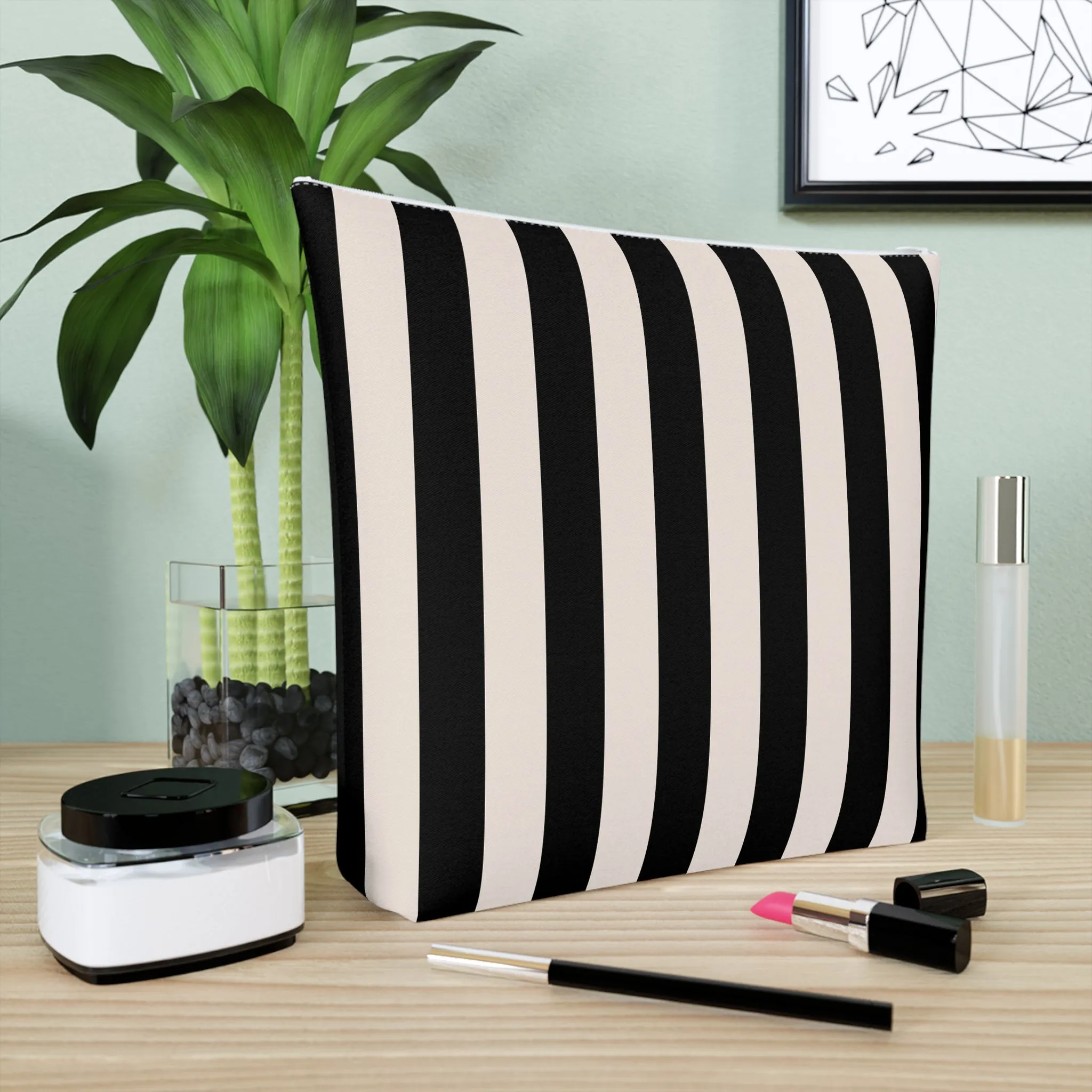 Humbug Candy Stripe Cosmetic Bag