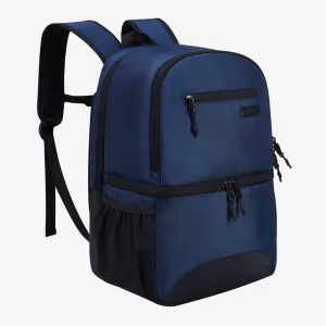Insulated 2-in-1 Lunch Backpack with Cooler Compartment