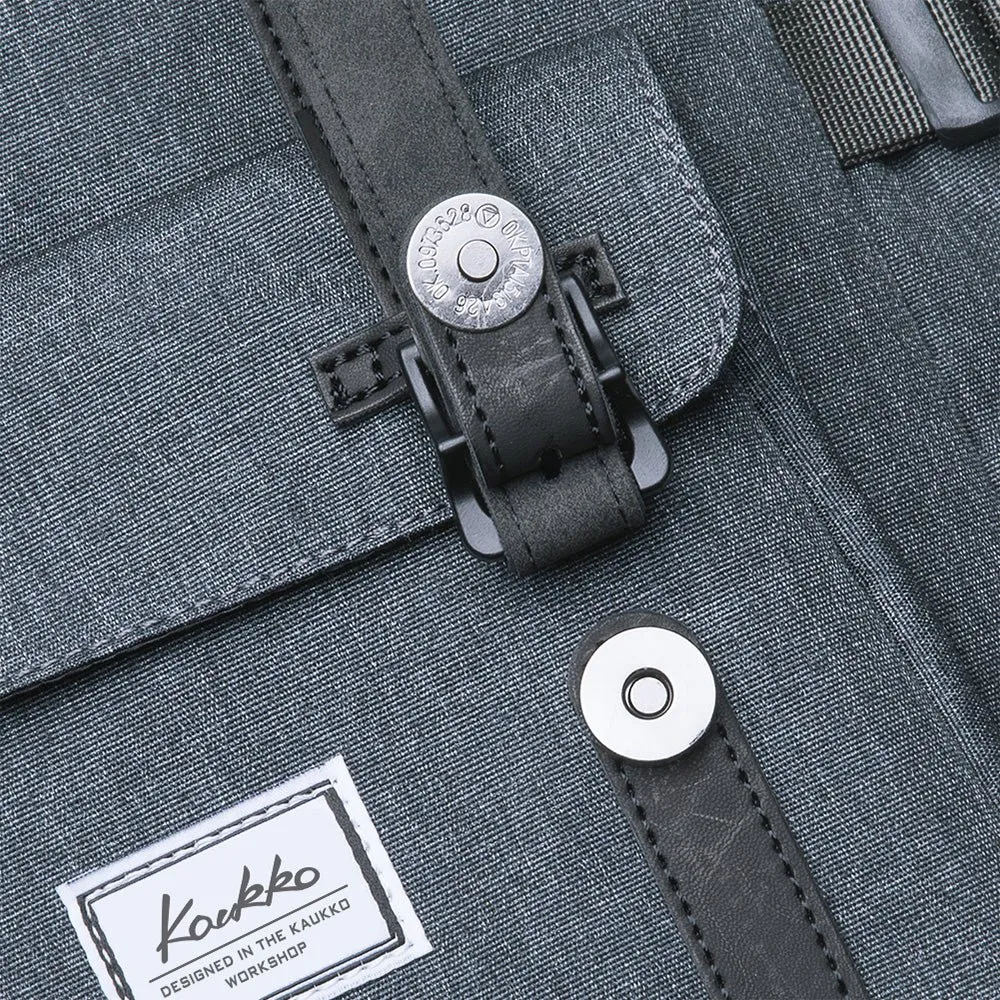 KAUKKO Backpack for city trips, EP5-6 ( DARKGREY / 16.1L )