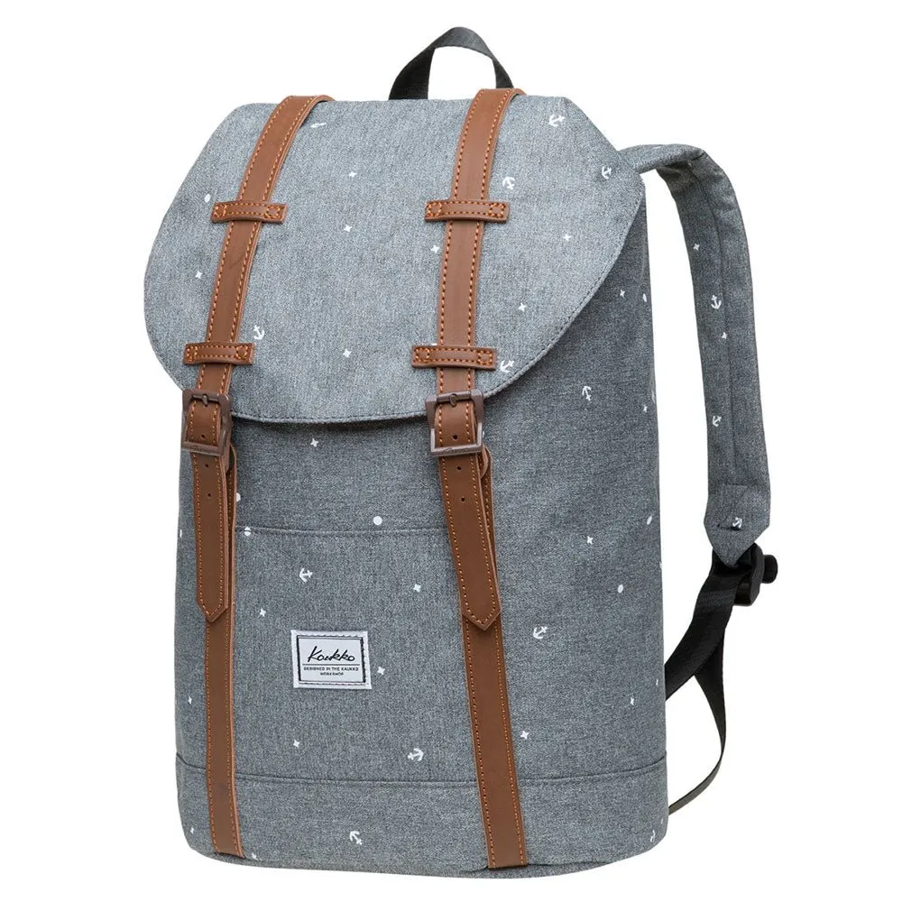 KAUKKO Backpack for city trips, EP6-5 ( Grey / 17.8L )