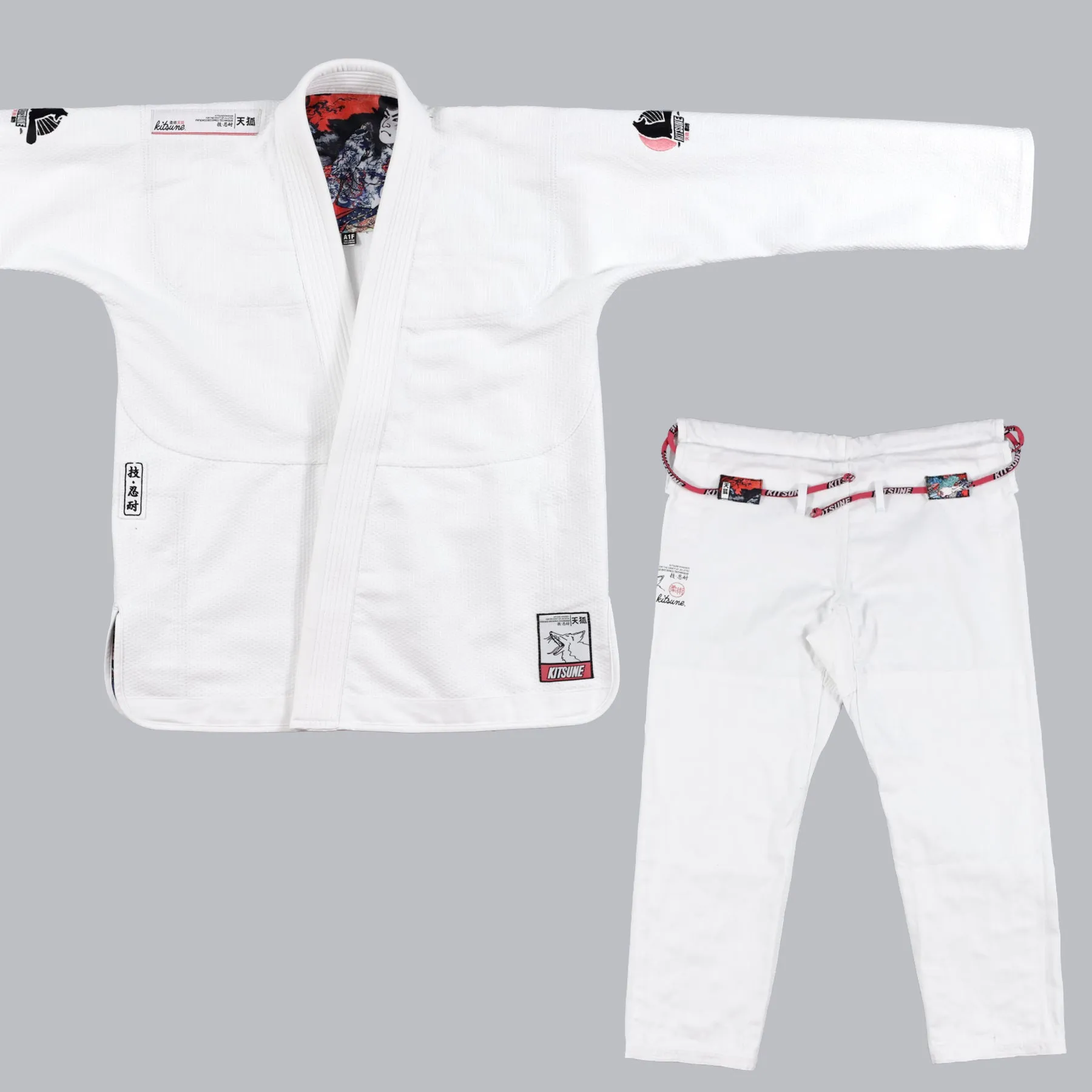 Kitsune "Red Skies" BJJ Gi - Women's