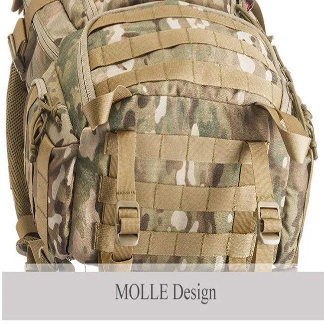 Large Multifunctional Hiking Molle Backpack