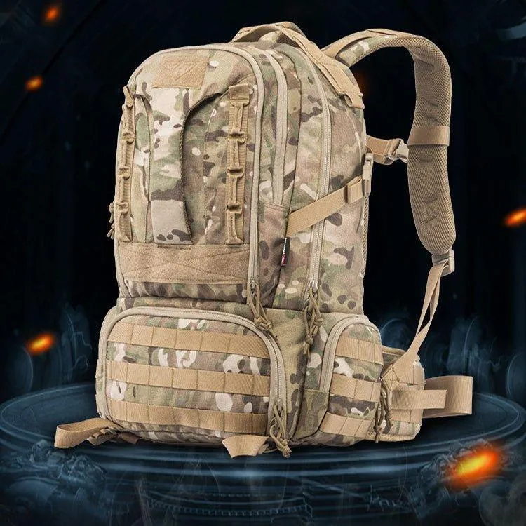 Large Multifunctional Hiking Molle Backpack