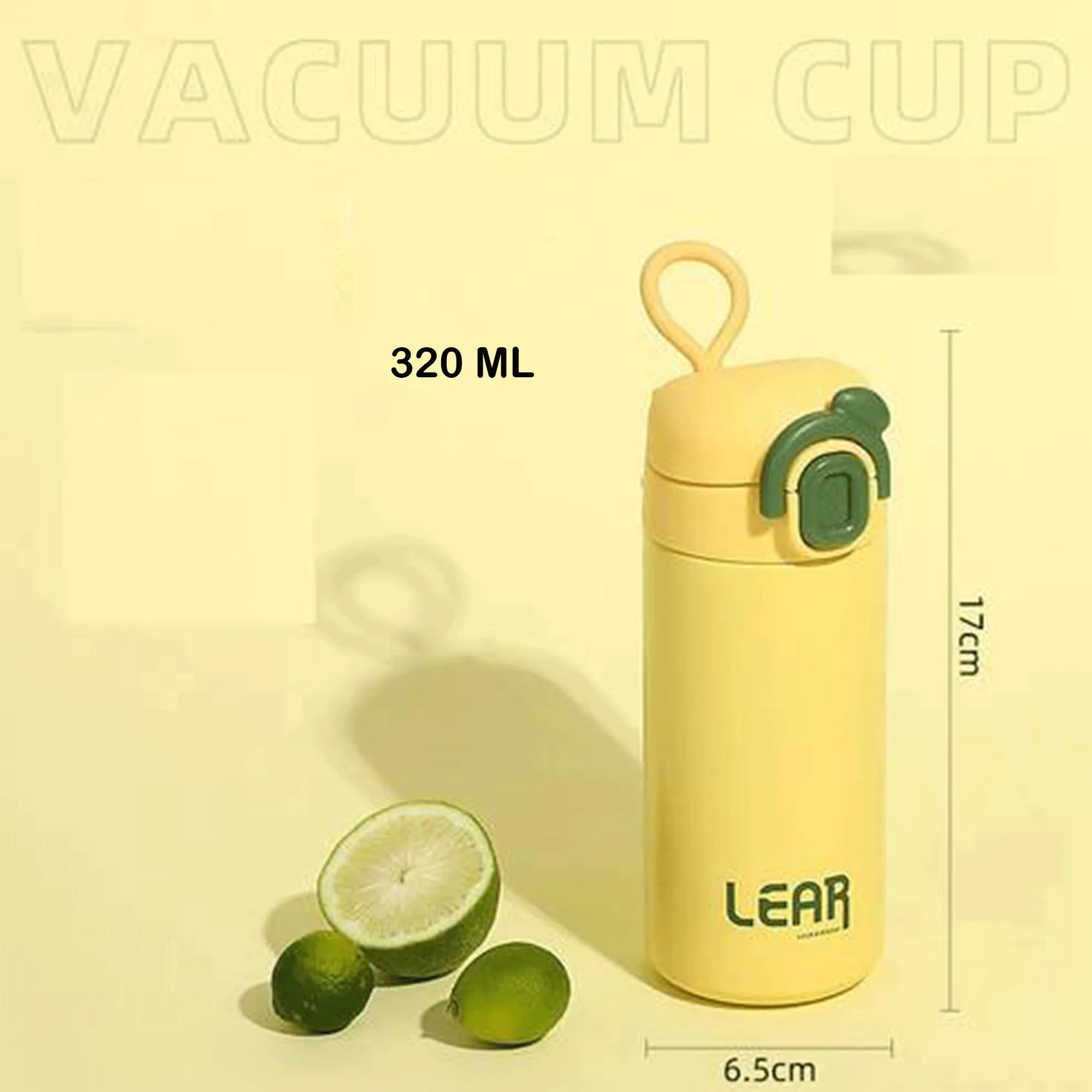 Lear Double Wall Stainless Steel Thermal Water Bottle (320ml/420ml)