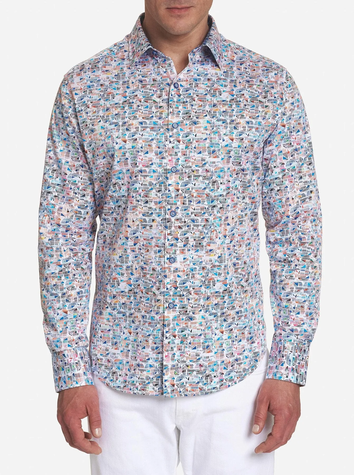 LIMITLESS LONG SLEEVE SPORT SHIRT CLASSIC FIT MULTI