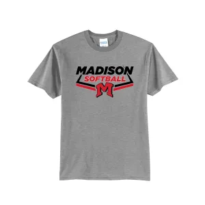 Madison Softball 2022 - Port & Company® Core Blend Tee (Athletic Heather)