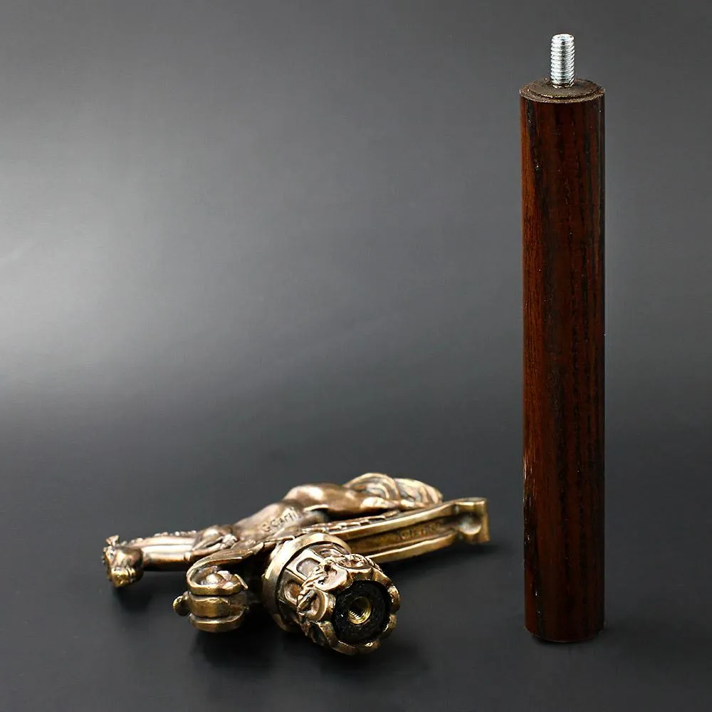 Majestic Victorian Horse: Elegantly Artisan Intricate Cane