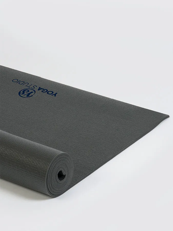 Mandala Yoga Mat - Charcoal & Blue