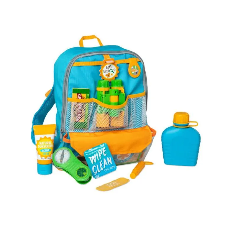 Melissa & Doug Let's Explore Hiking Play Set Multicoloured