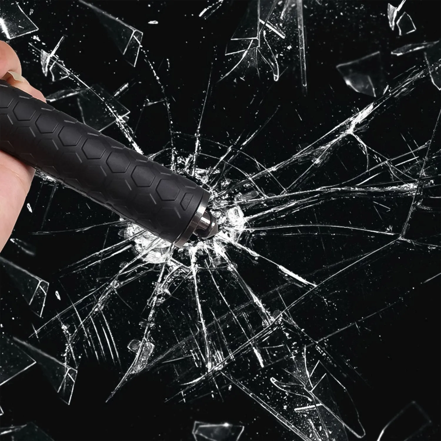 Metal Stick Safety Survival Protection Rod (65 Cm)