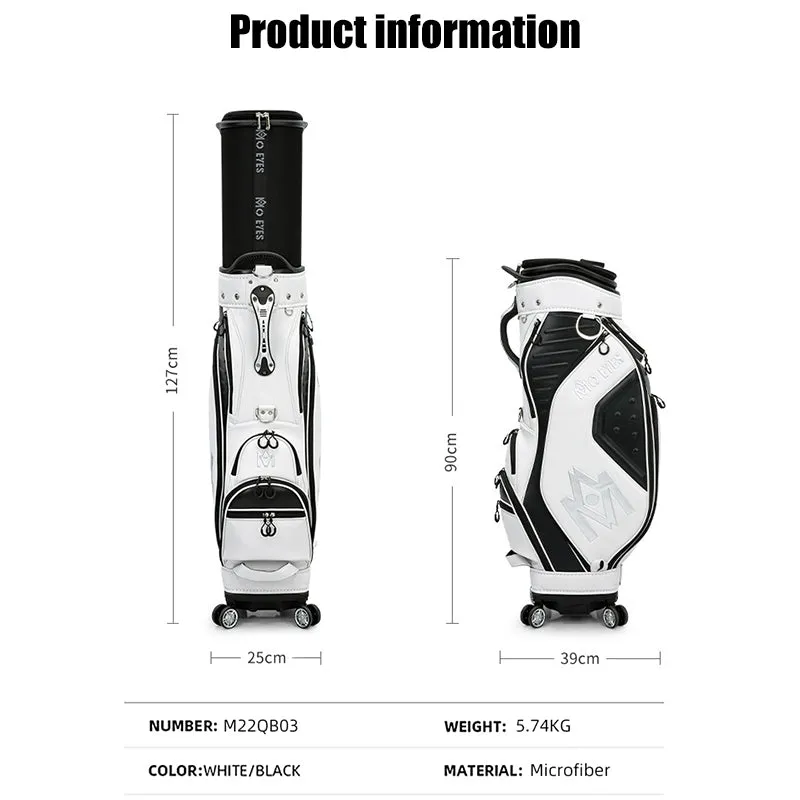 MOEYES M22QB03 golf bag manufacturers china microfiber leather golf bag