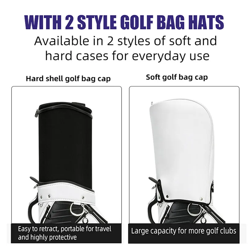 MOEYES M22QB03 golf bag manufacturers china microfiber leather golf bag