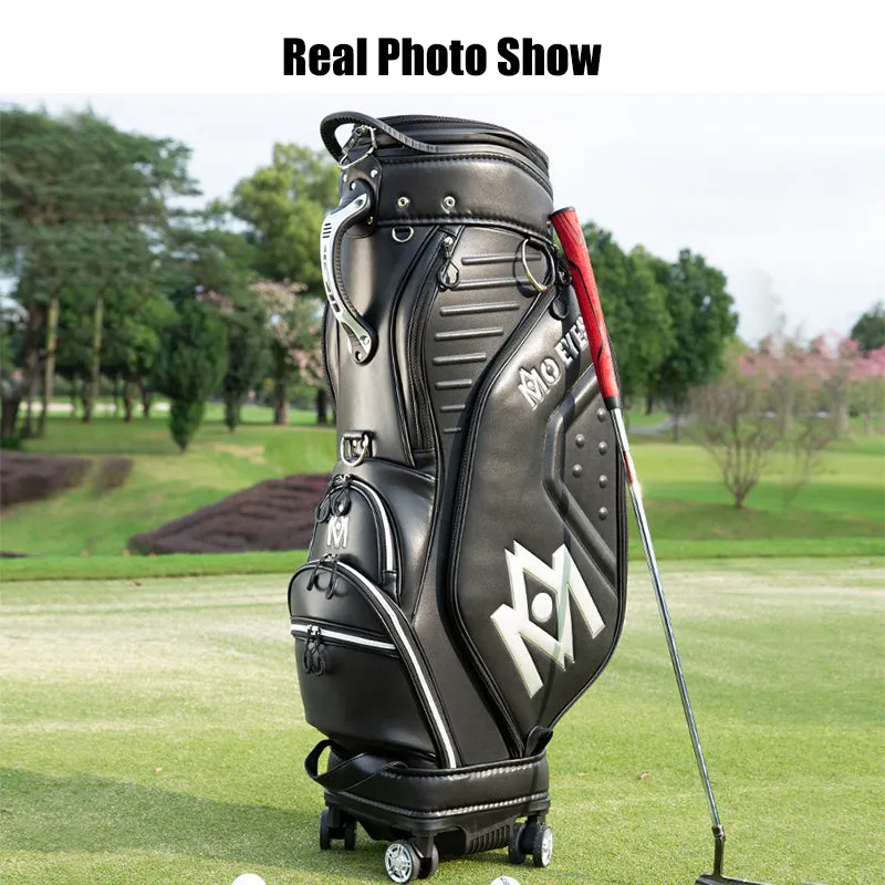 MOEYES M22QB03 golf bag manufacturers china microfiber leather golf bag