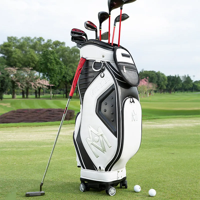 MOEYES M22QB03 golf bag manufacturers china microfiber leather golf bag