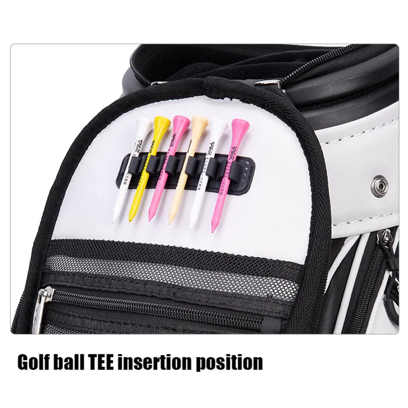 MOEYES M22QB03 golf bag manufacturers china microfiber leather golf bag