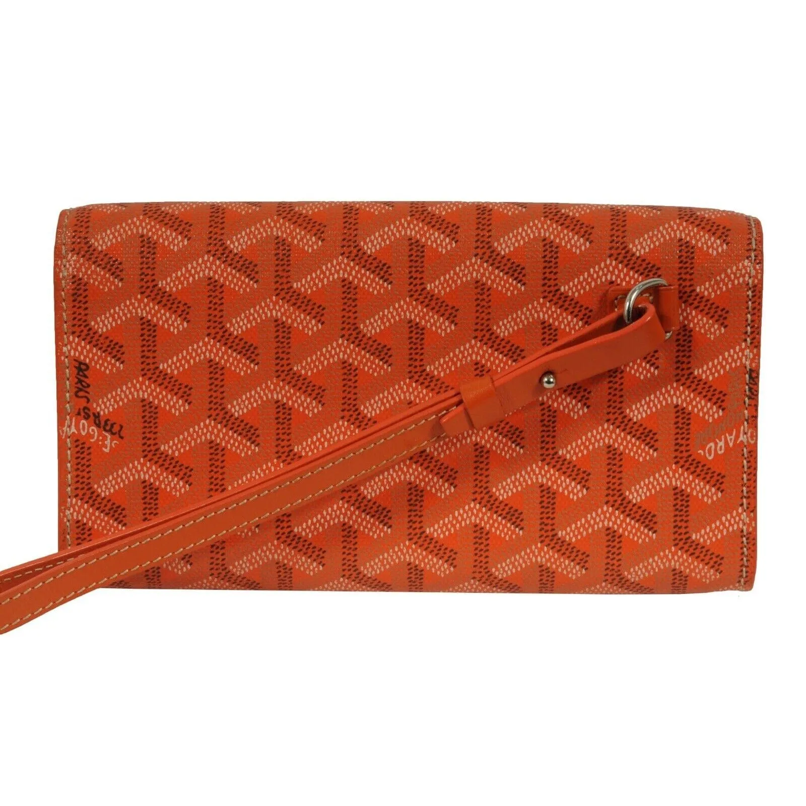 Monte Carlo Mini Orange Limited Edition Wrist Clutch Purse Bag Wallet