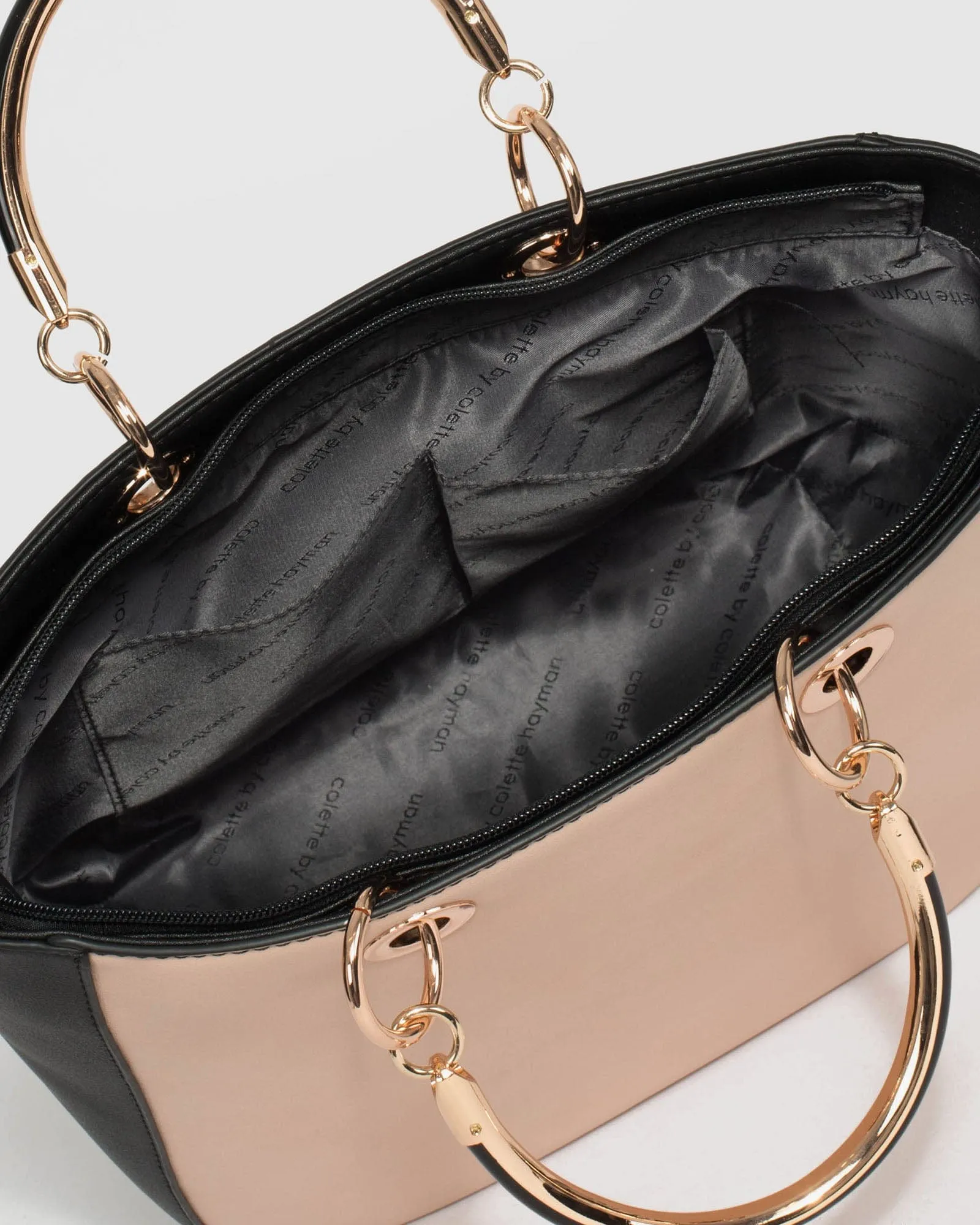 Multi Colour Claire Stud Chain Tote Bag