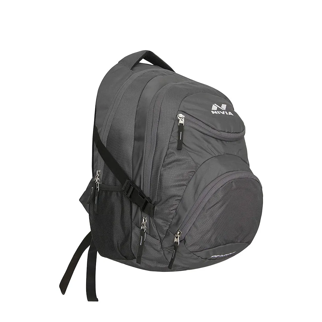 Nivia Croma School Backpack - Black