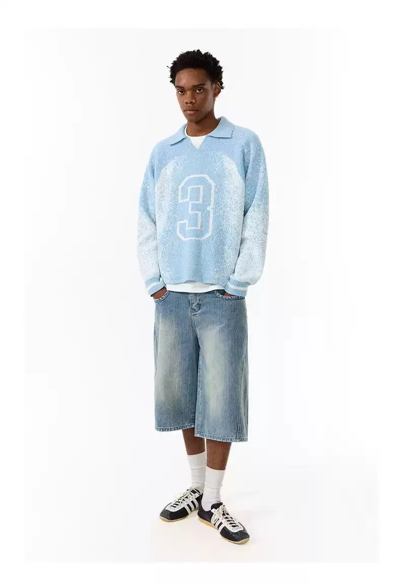 Number 3 Casual Sweater