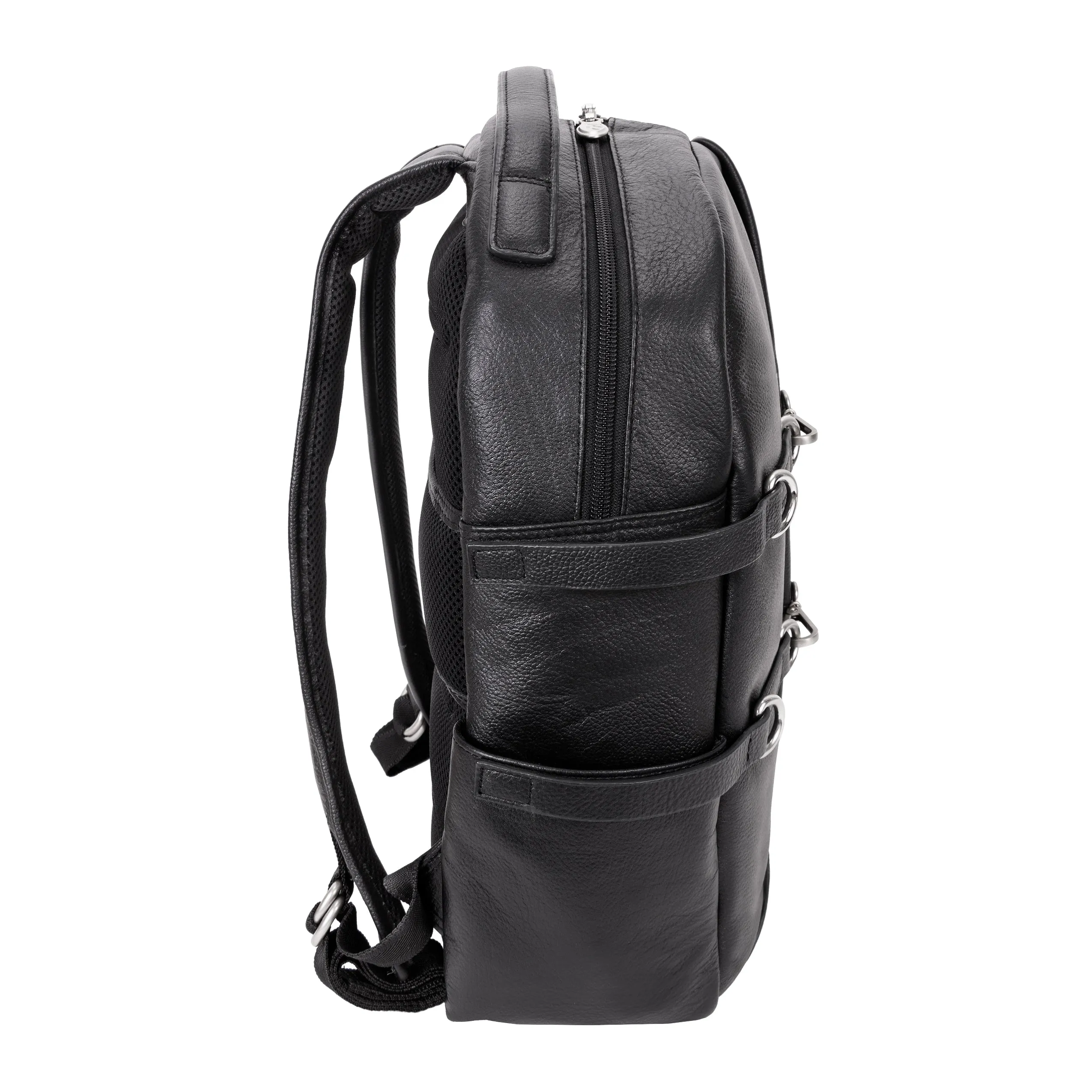 OAKLAND | 15” Leather Laptop & Tablet Backpack