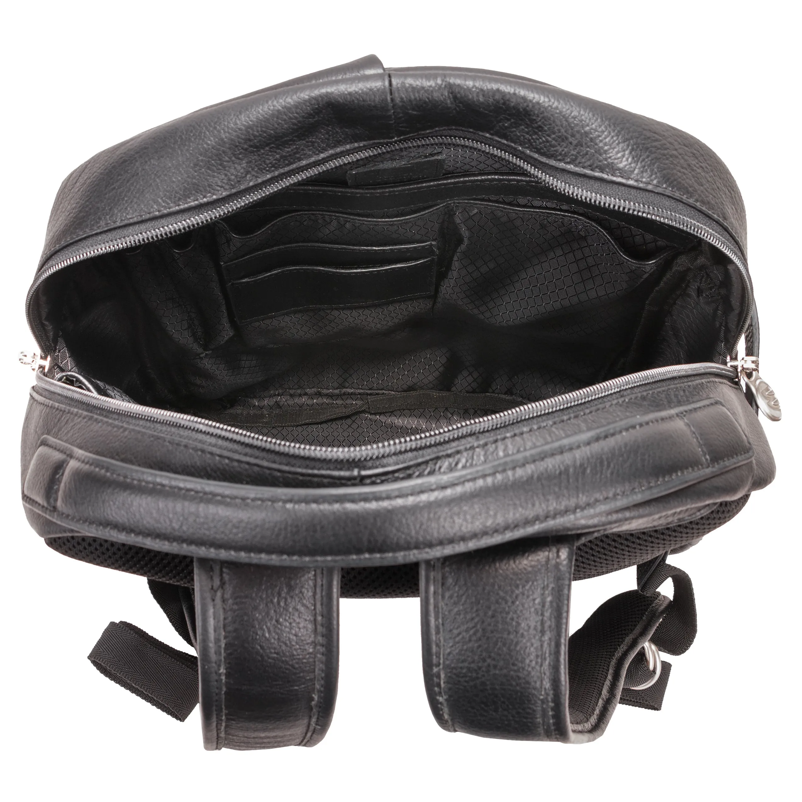 OAKLAND | 15” Leather Laptop & Tablet Backpack
