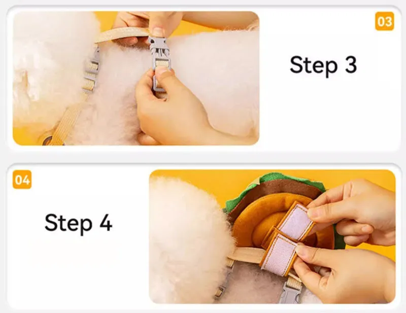 Pet dog self-backpack leash goes out artifact Bichon Frize Teddy Pomeranian small dog chest and back model to prevent escape