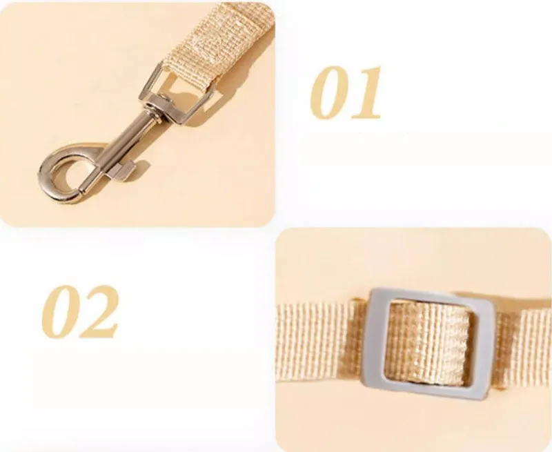 Pet dog self-backpack leash goes out artifact Bichon Frize Teddy Pomeranian small dog chest and back model to prevent escape