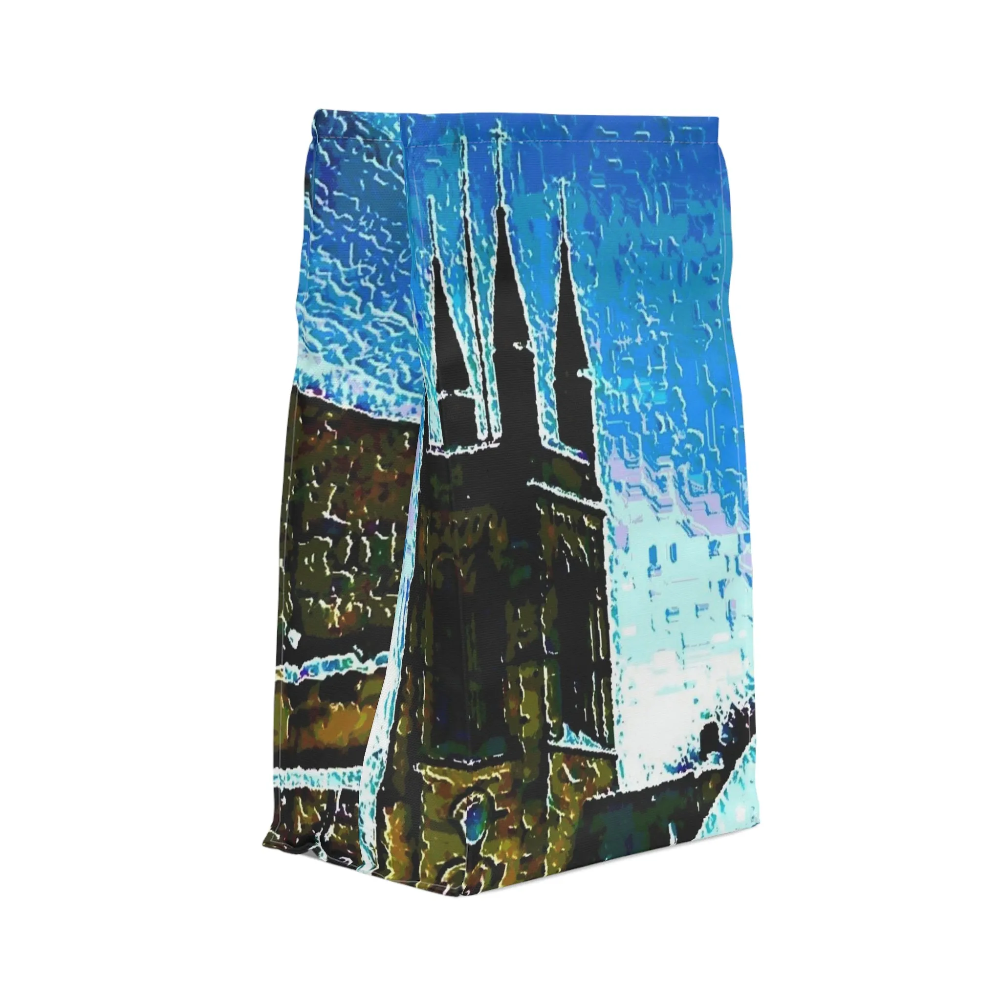 Polyester Lunch Bag ... Walikng The Streets & Alleys ... 'Strolling The Canals ... '  ... Original Works  ...