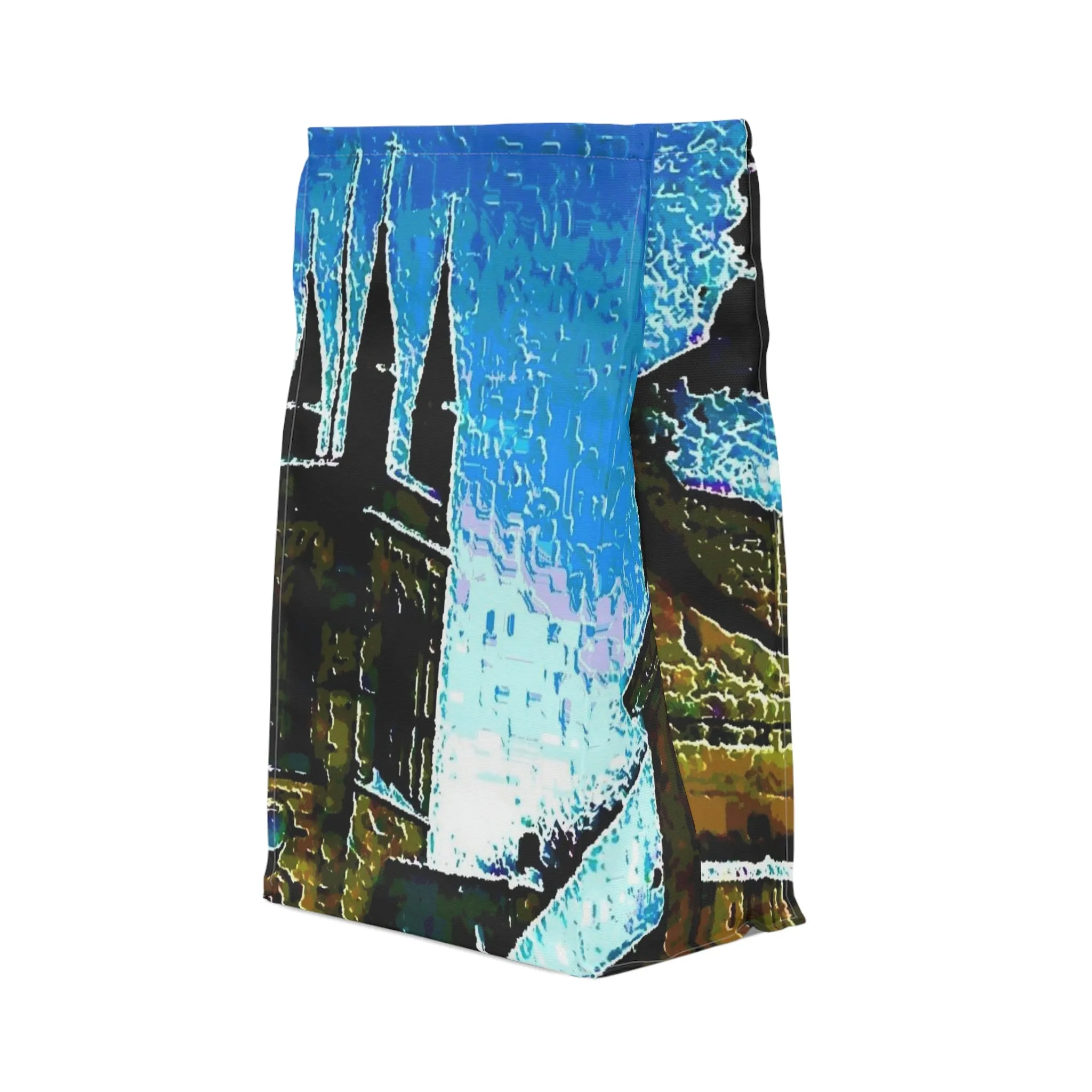 Polyester Lunch Bag ... Walikng The Streets & Alleys ... 'Strolling The Canals ... '  ... Original Works  ...
