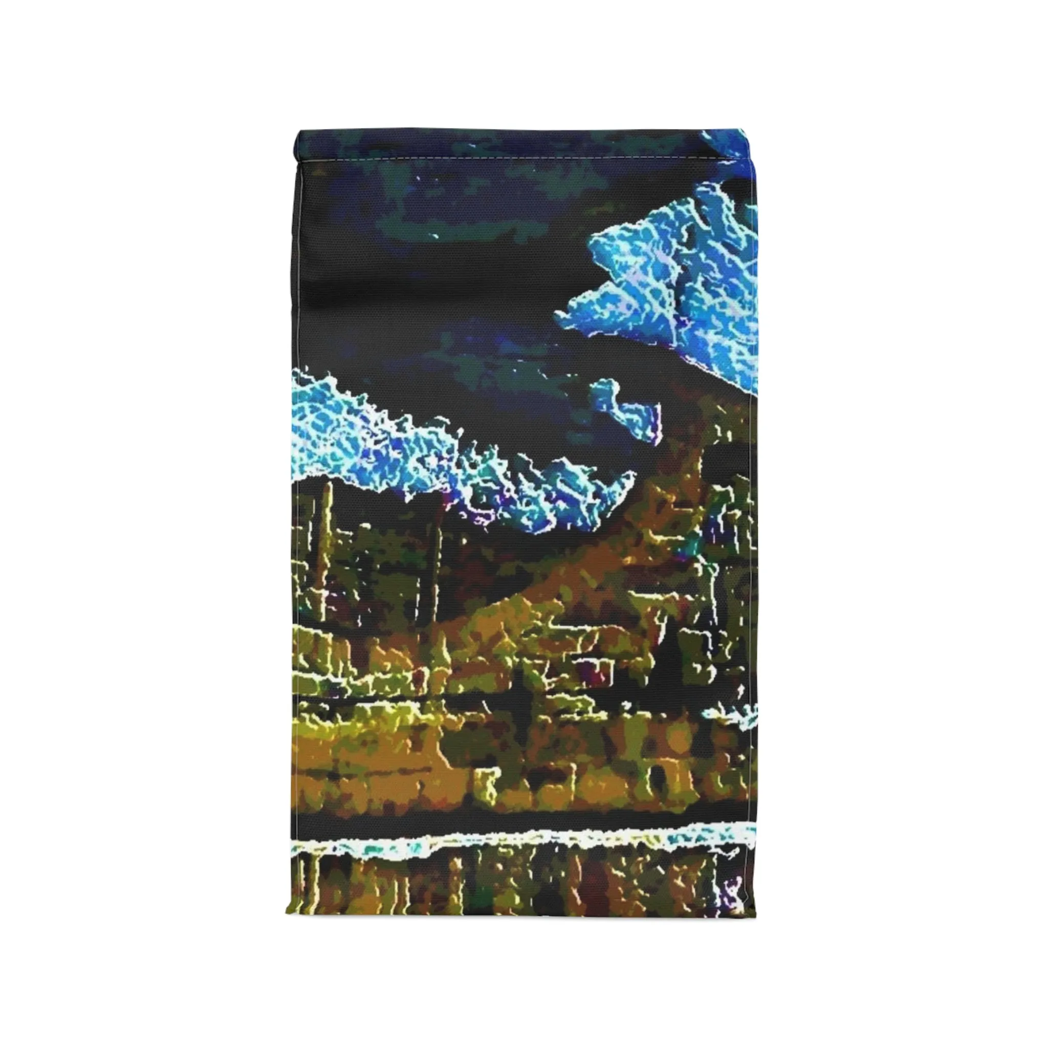 Polyester Lunch Bag ... Walikng The Streets & Alleys ... 'Strolling The Canals ... '  ... Original Works  ...