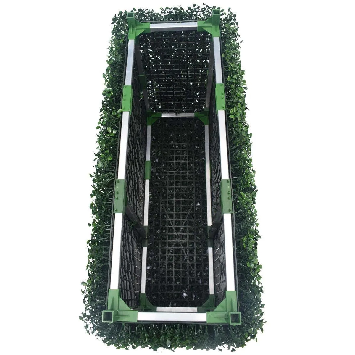 Portable Boxwood Hedge UV Resistant 25cm High 100cm Long