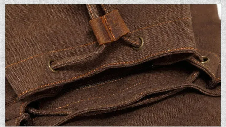 Retro Large Vintage Backpack Bag