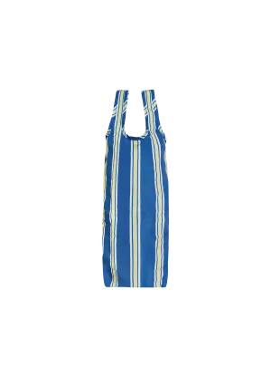 Reusable Bottle Bag (Stripes Cobalt)