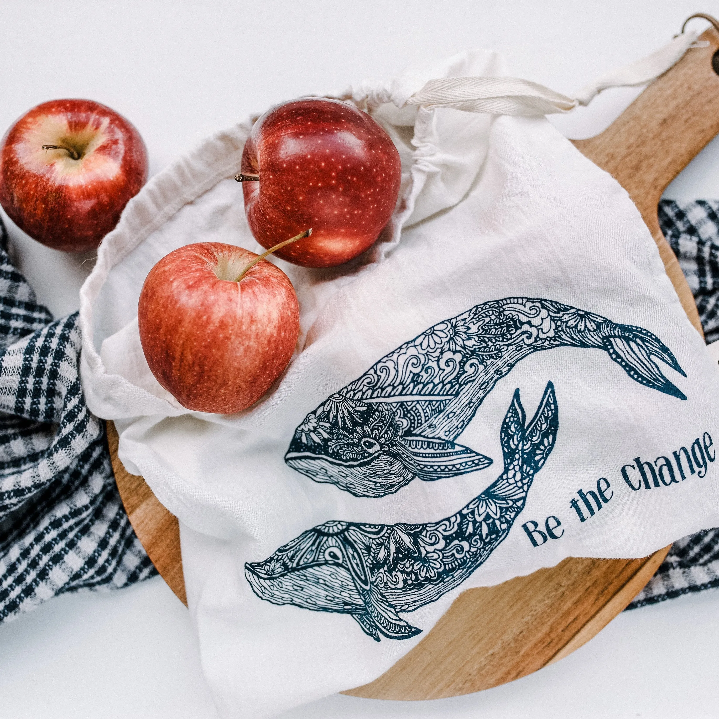 Reusable Produce Bags and Bowl Covers Gift Set