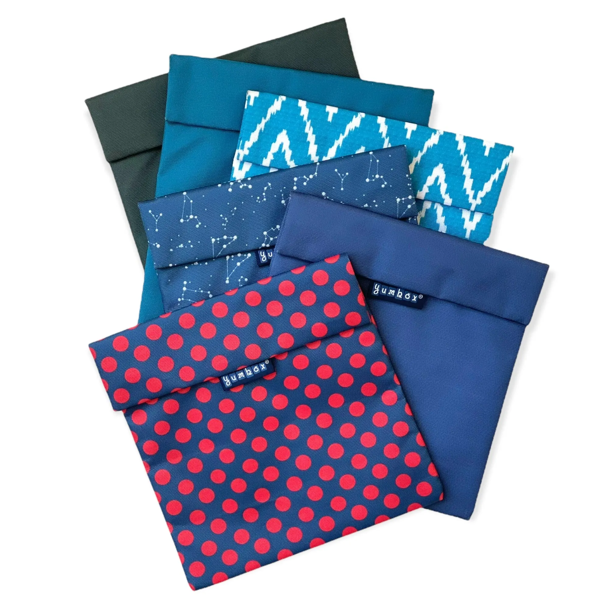 Reusable Sandwich Bag - Peacock Blue