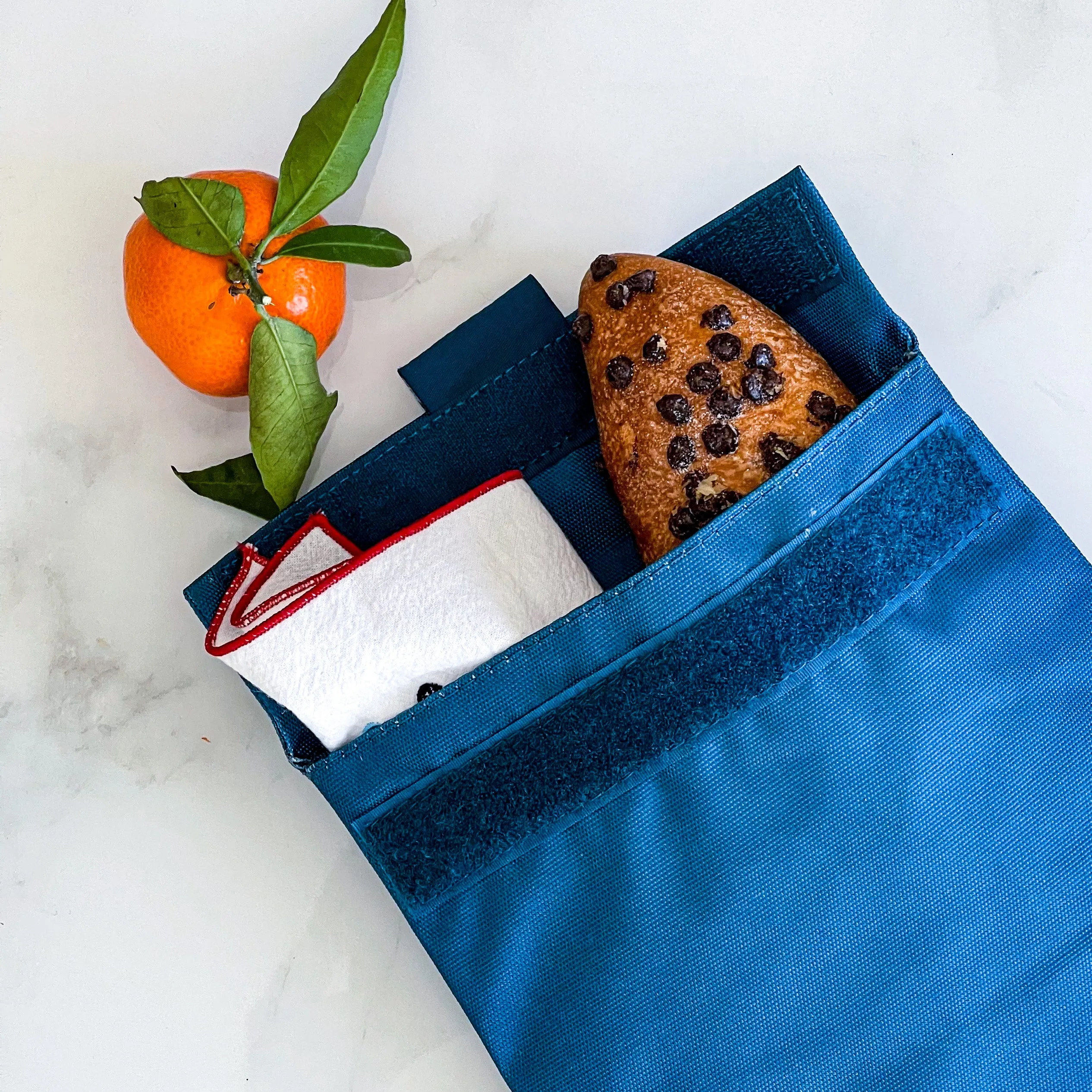 Reusable Sandwich Bag - Peacock Blue