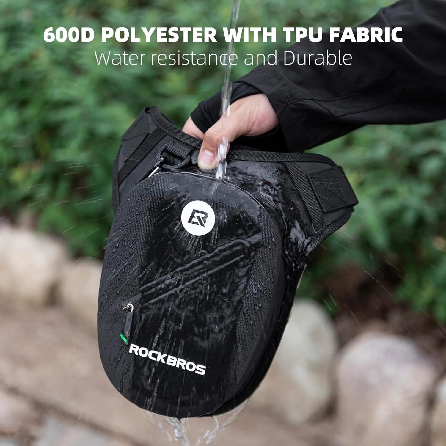 ROCKBROS Waterproof Motorcycle Drop Leg Bag Adjustable Durable 1L Capacity