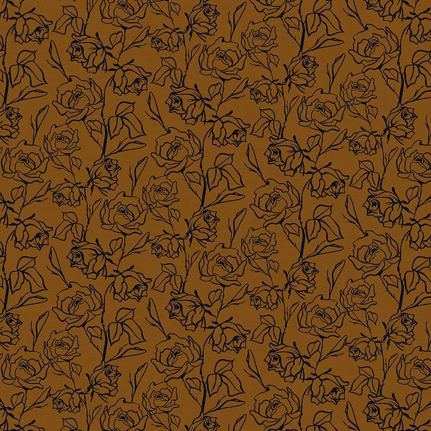 Roses - Brown