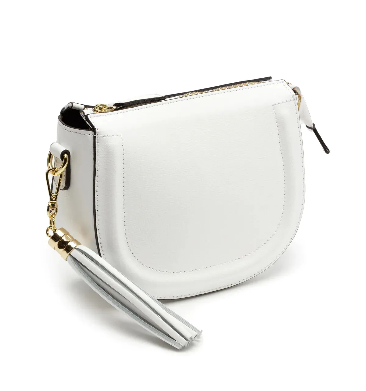 Saddle Bag in White