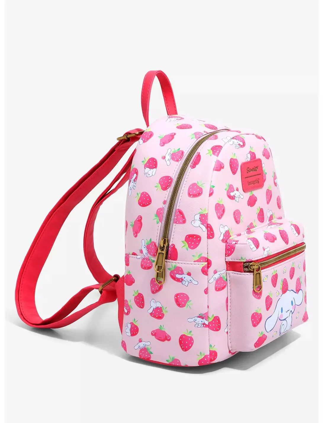 Sanrio Mini Backpack Wallet Set Cinnamoroll Strawberry AOP Loungefly