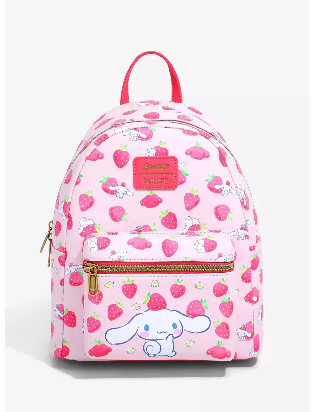 Sanrio Mini Backpack Wallet Set Cinnamoroll Strawberry AOP Loungefly